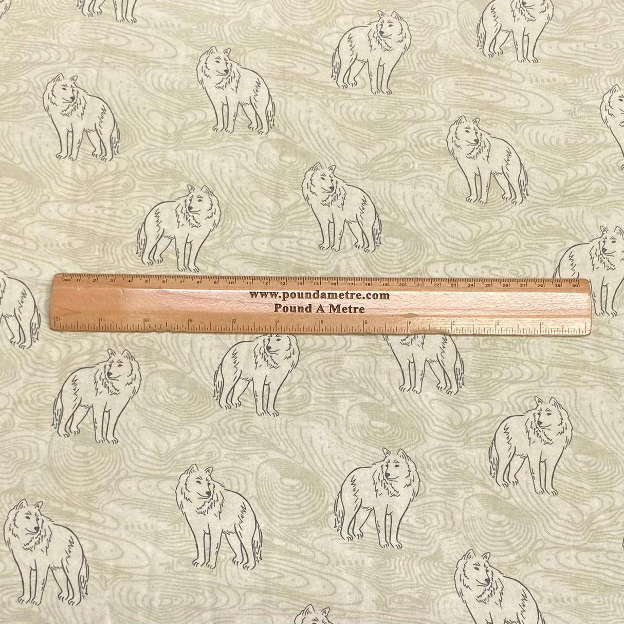 Pound A Metre Per Metre High Quality Brushed Cotton - 45" Wide (Werewolf)