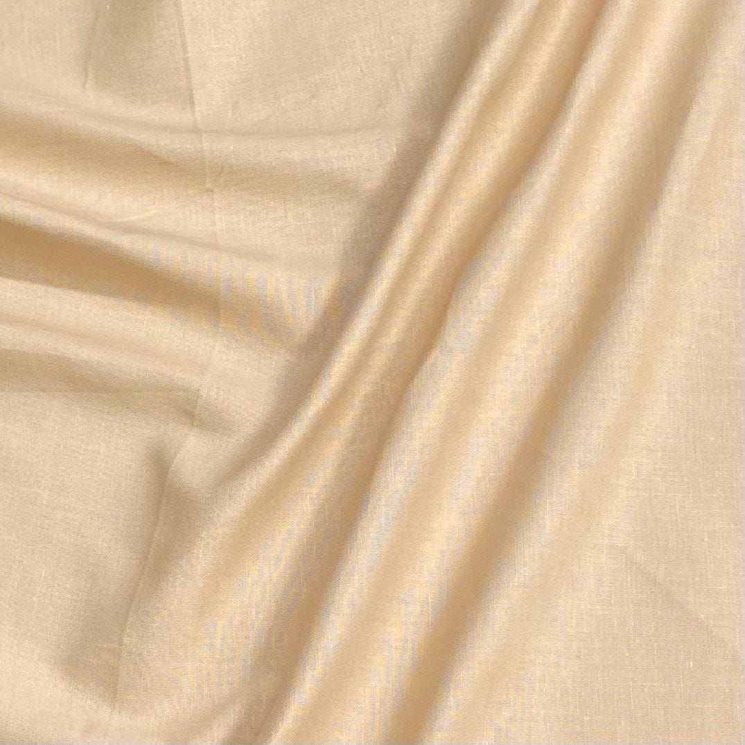 Pound A Metre Per Metre Linen Look 100% Cotton - 59'' Wide (Beige)