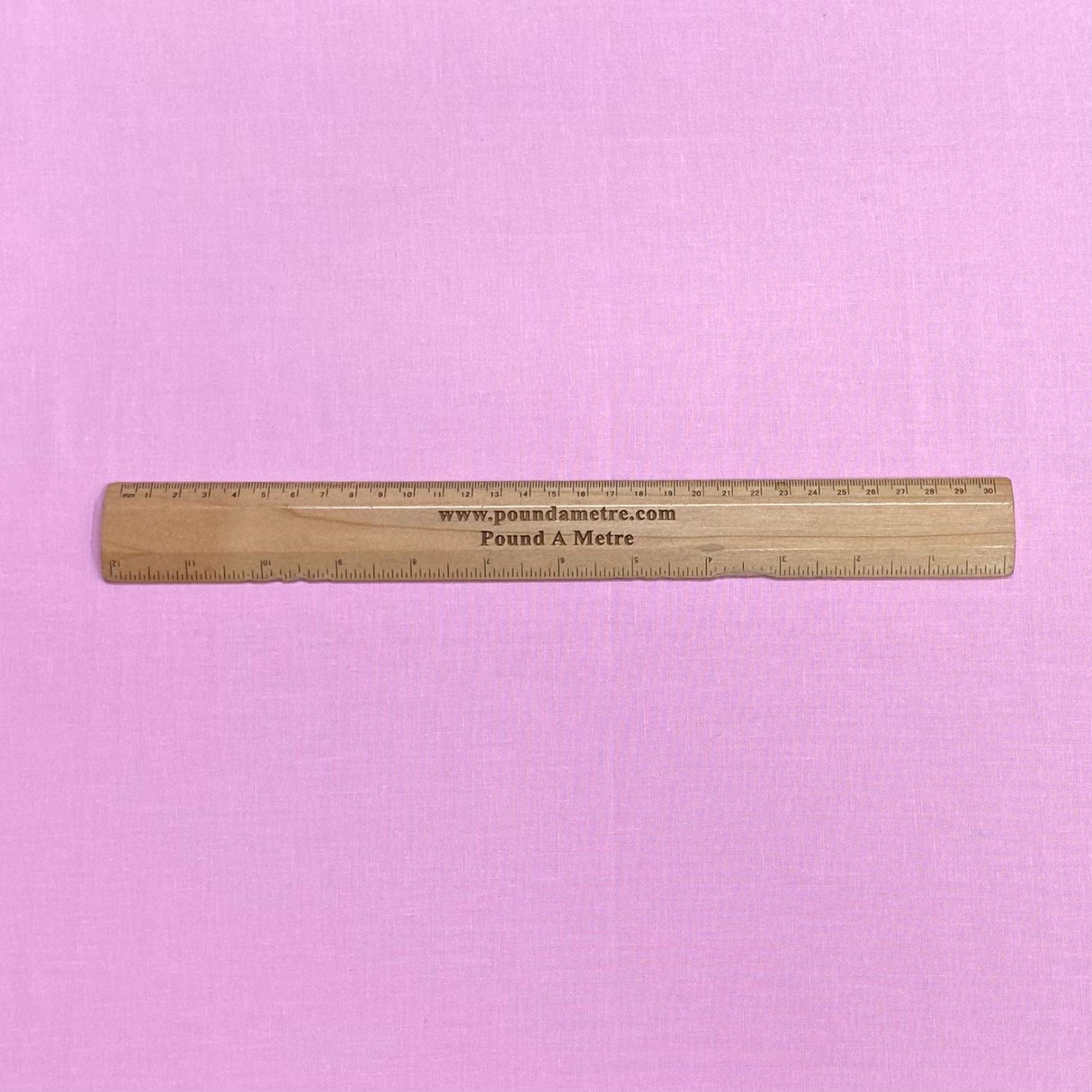 Pound A Metre Per Metre Luxury 100% Pure Cotton Fabric – 63" Wide- (Pink)