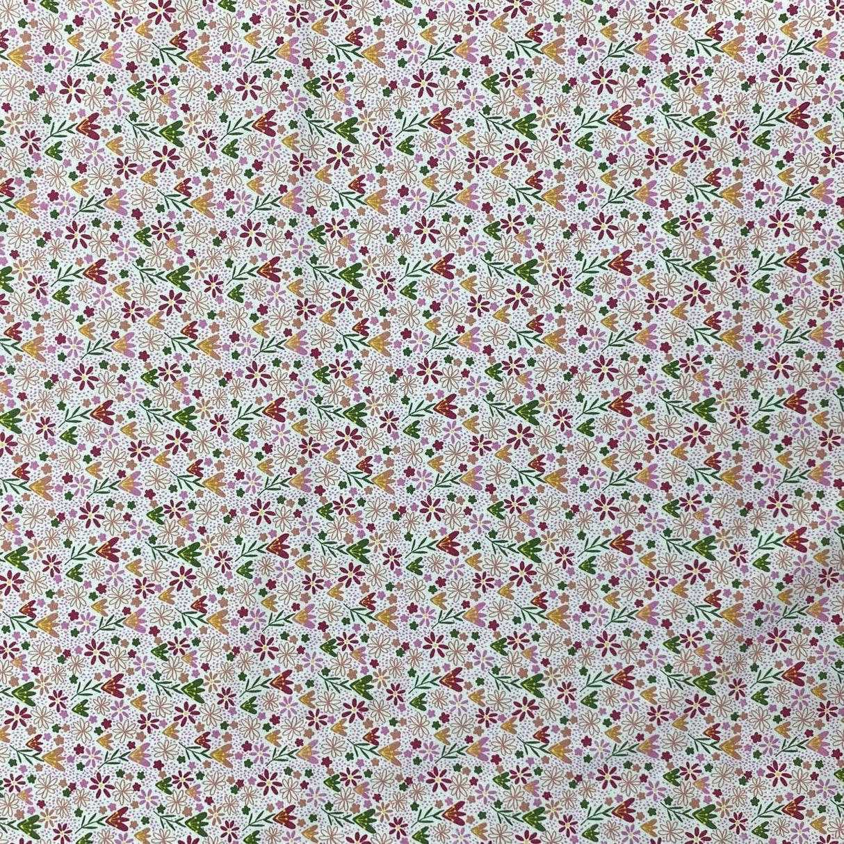 Pound A Metre Per Metre Luxury Printed Cotton – 45" Wide- (Garden) (EOL)
