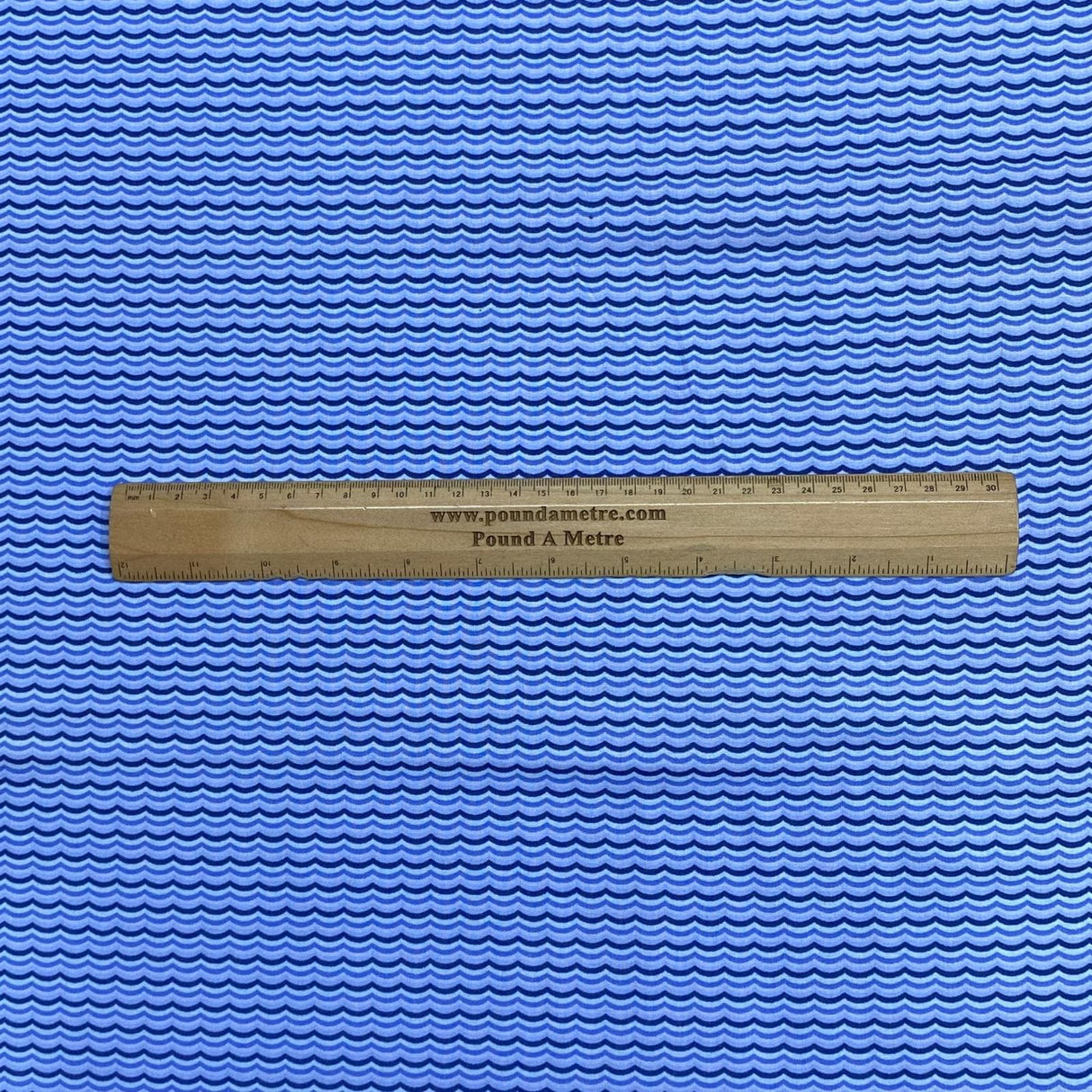 Pound A Metre Per Metre Luxury Printed Cotton – 45" Wide- (Waves) (EOL)