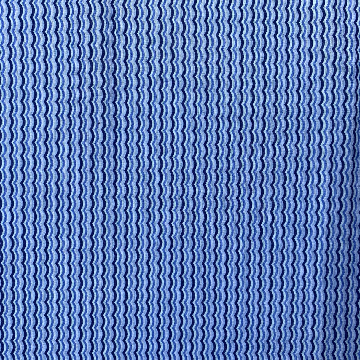 Pound A Metre Per Metre Luxury Printed Cotton – 45" Wide- (Waves) (EOL)