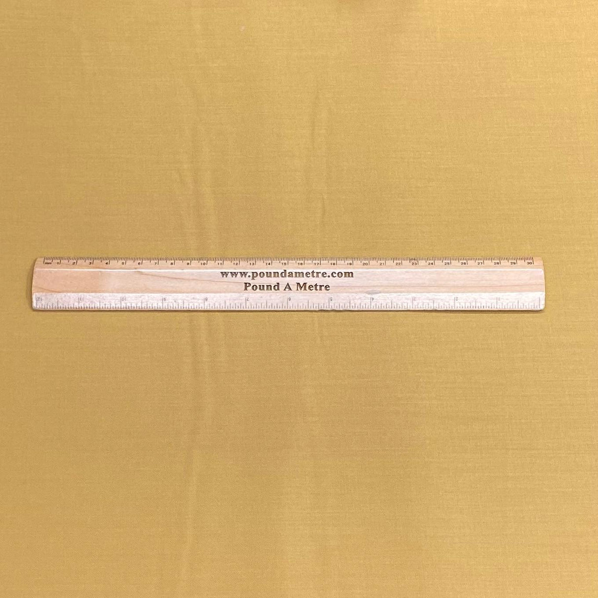 Pound A Metre Per Metre Made For England Rayon Suiting 58" Wide - (Gold)