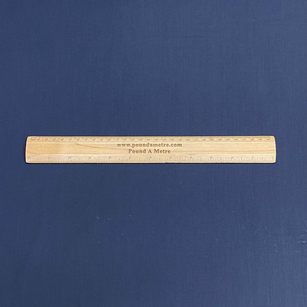 Pound A Metre Per Metre Made For England Rayon Suiting 58" Wide - (Navy)