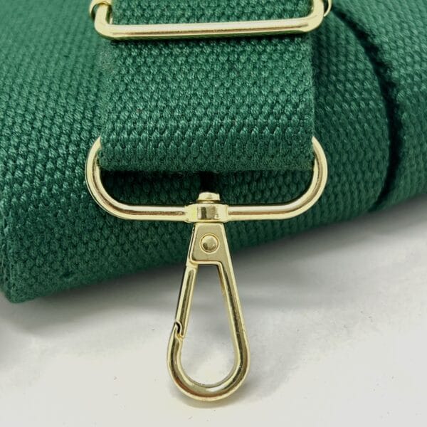 Pound A Metre Per Metre Plain Colours Webbing: For Bag Straps- (Emerald) 38mm / 40mm