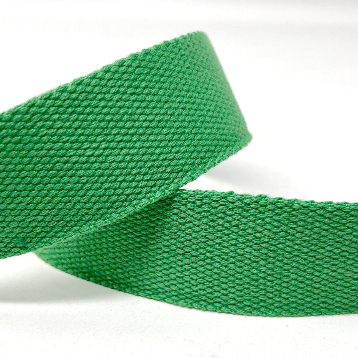 Pound A Metre Per Metre Plain Colours Webbing: For Bag Straps- (Green) 38mm / 40mm
