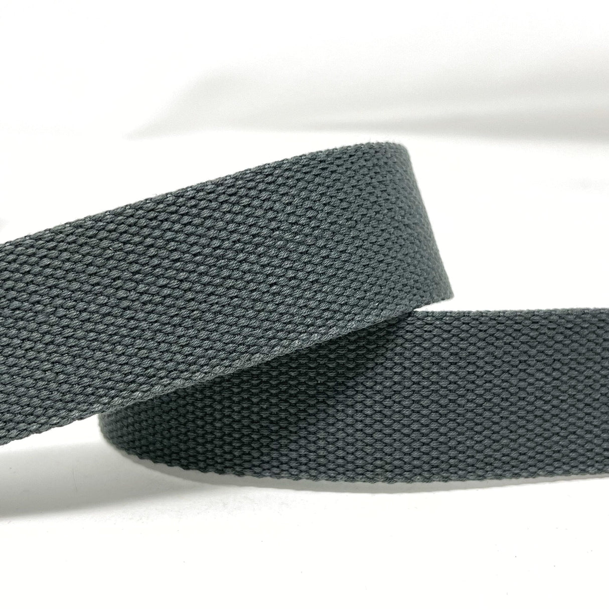 Pound A Metre Per Metre Plain Colours Webbing: For Bag Straps- (Grey) 38mm / 40mm
