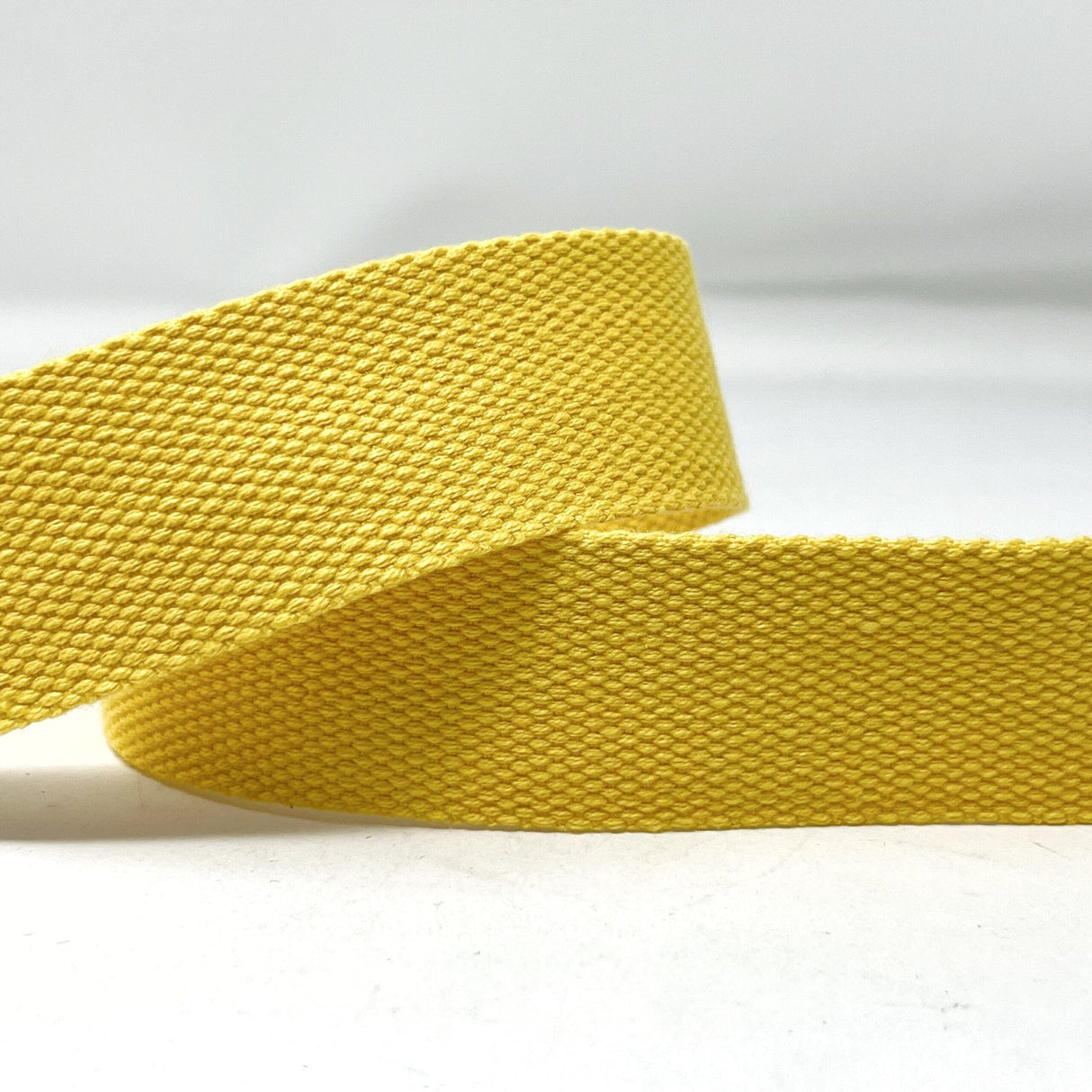Pound A Metre Per Metre Plain Colours Webbing: For Bag Straps- (Yellow) 38mm / 40mm