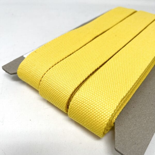Pound A Metre Per Metre Plain Colours Webbing: For Bag Straps- (Yellow) 38mm / 40mm