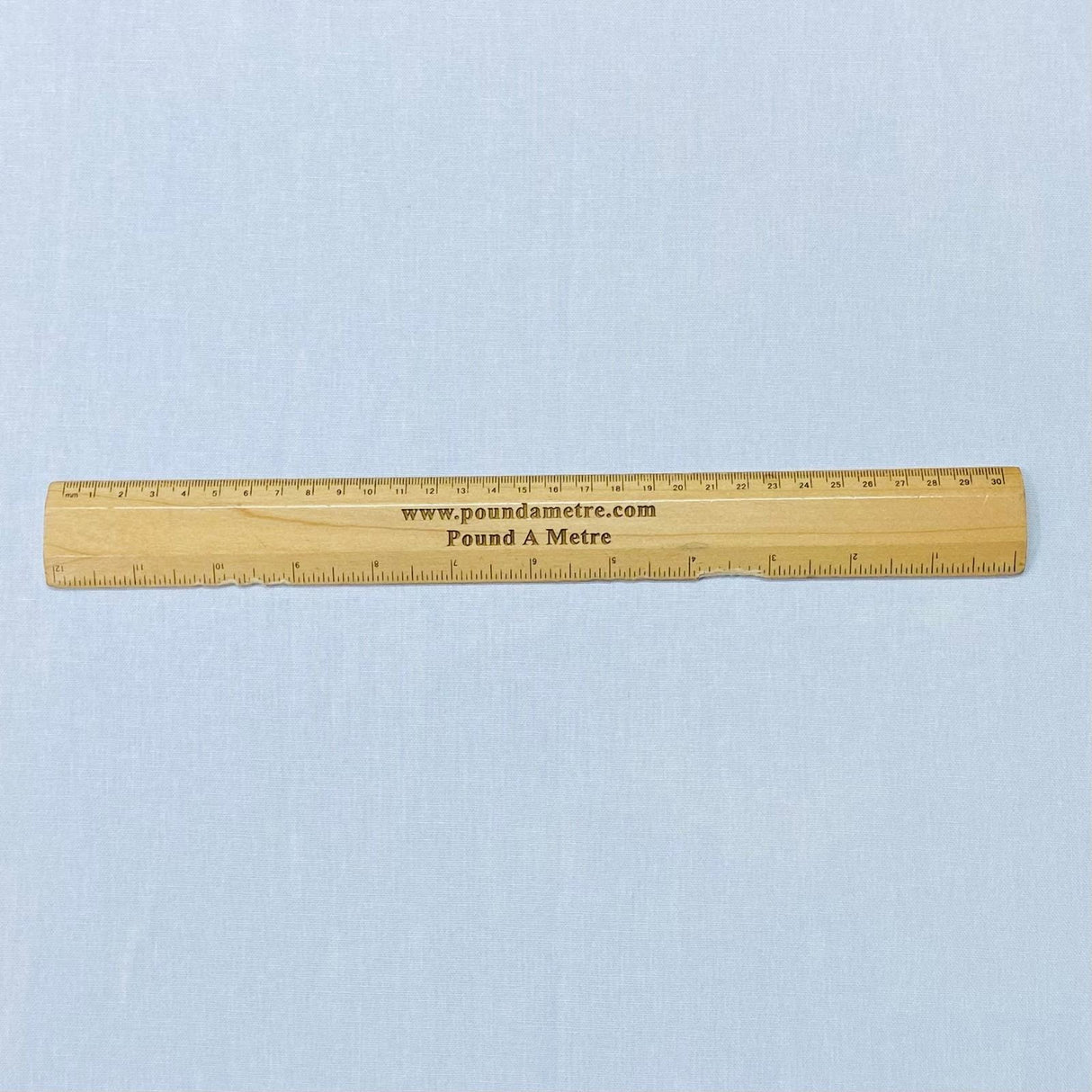 Pound A Metre Per Metre Plain Cotton Canvas - 45" Wide (Sky)