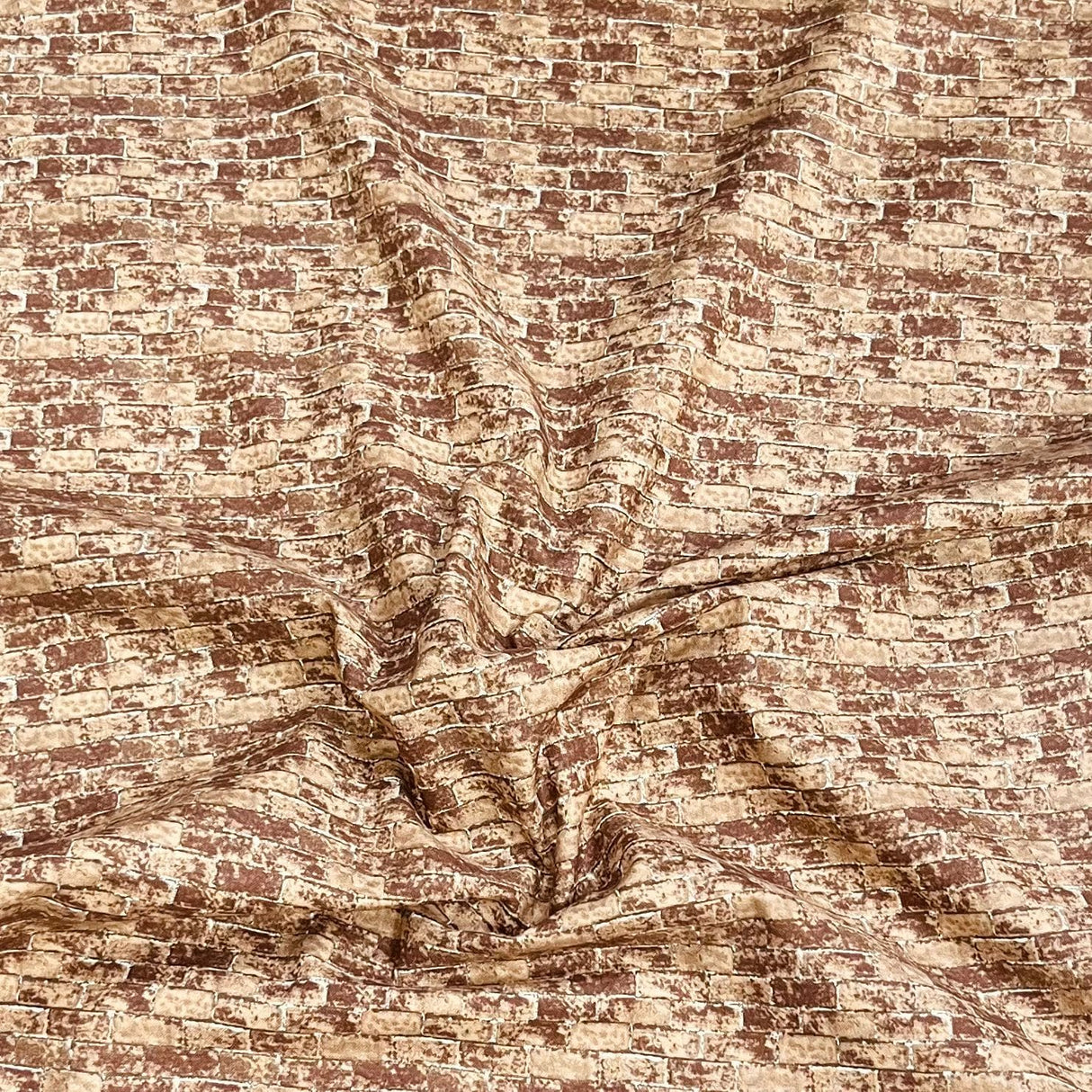 Pound A Metre Per Metre Premium Digital Cotton 45'' Wide (Brick)