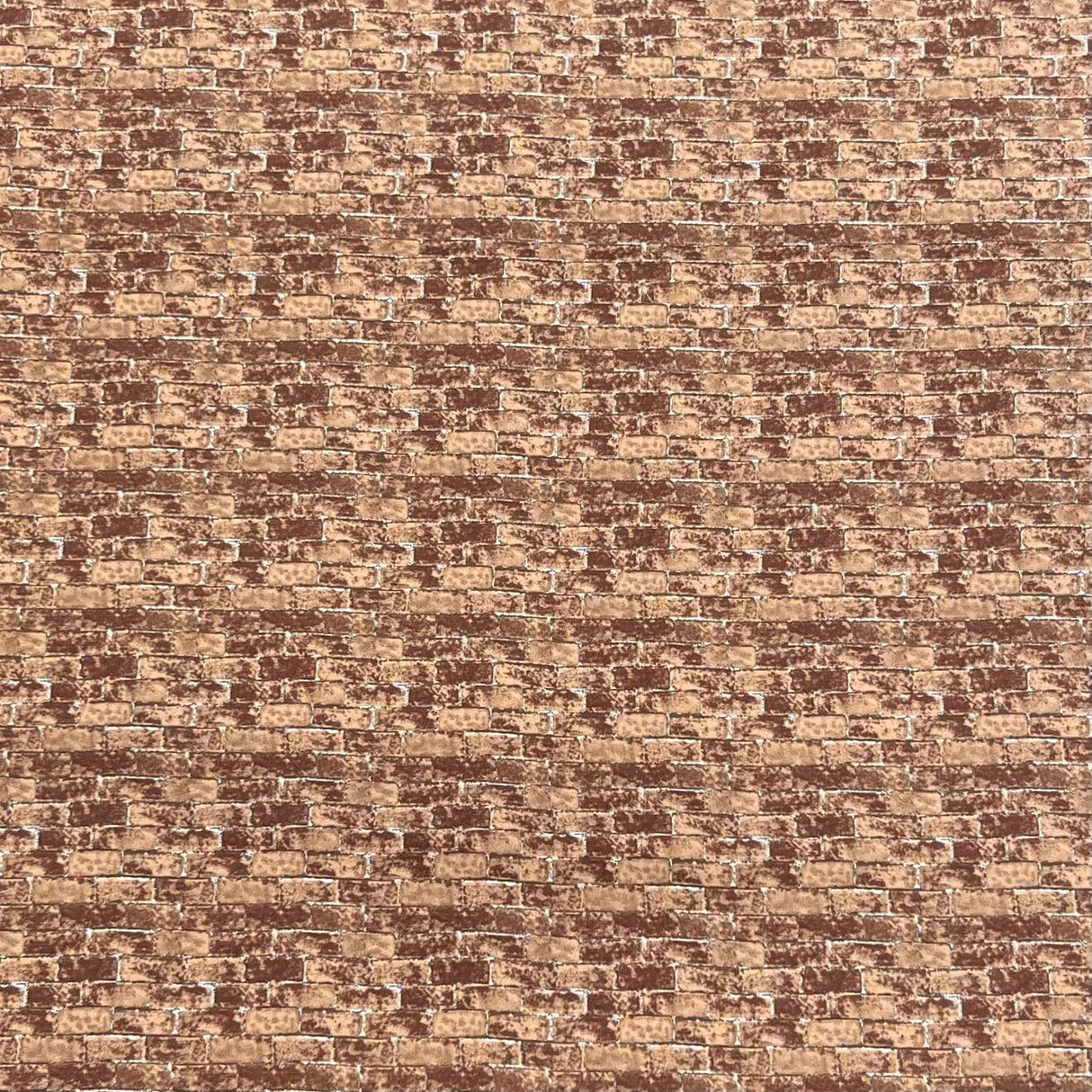 Pound A Metre Per Metre Premium Digital Cotton 45'' Wide (Brick)