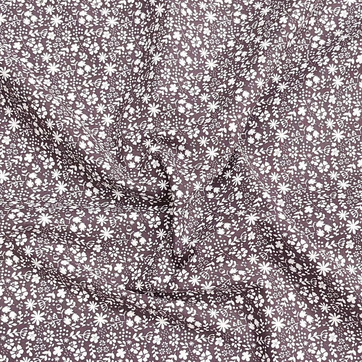 Pound A Metre Per Metre Premium Digital Cotton 45'' Wide (Coffee)