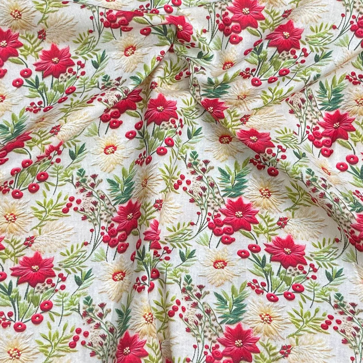 Pound A Metre Per Metre Premium Digital Cotton 45'' Wide (Florist)