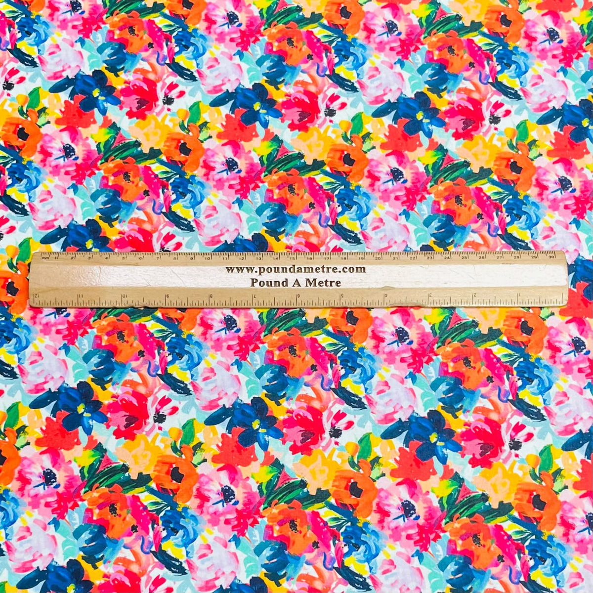 Pound A Metre Per Metre Premium Digital Cotton 45'' Wide (Garden)