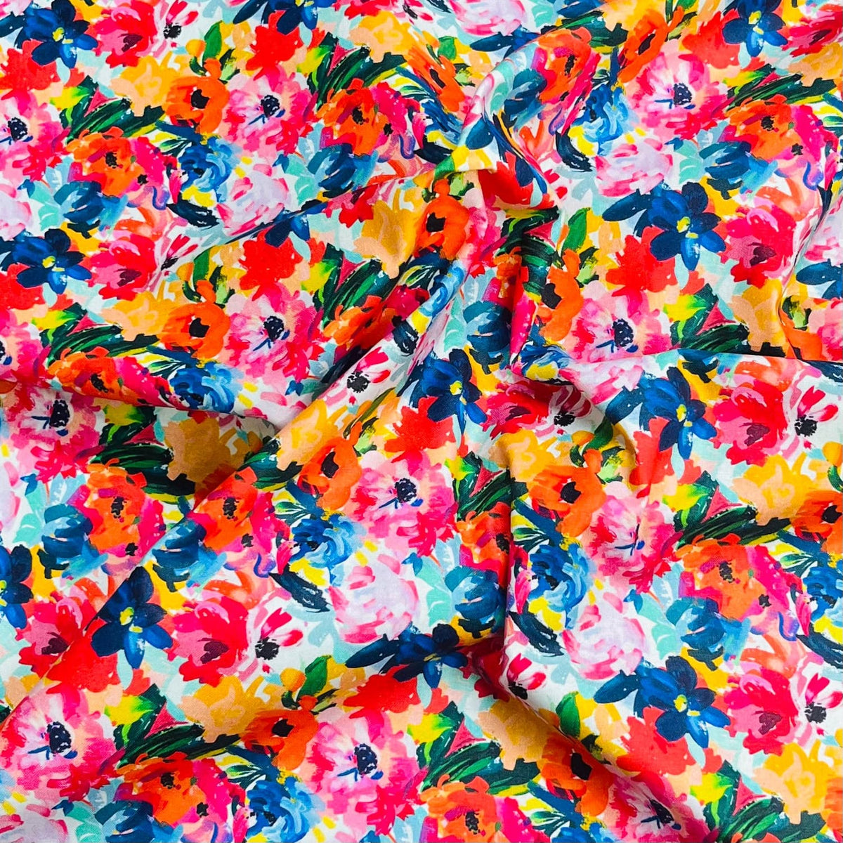 Pound A Metre Per Metre Premium Digital Cotton 45'' Wide (Garden)