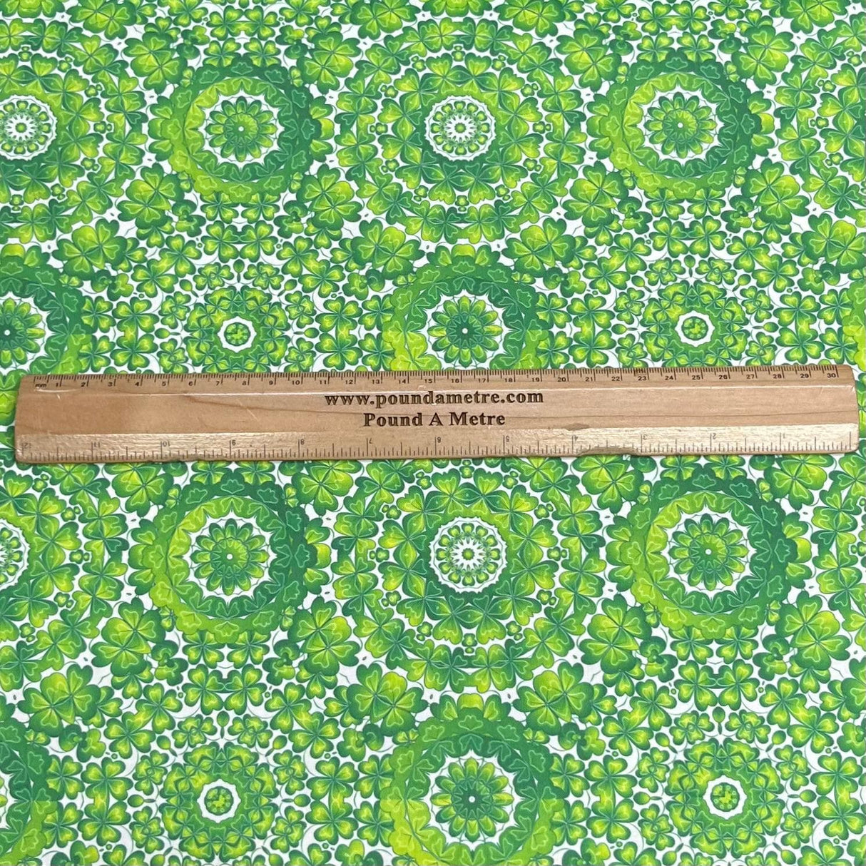 Pound A Metre Per Metre Premium Digital Cotton 45'' Wide (Grass)