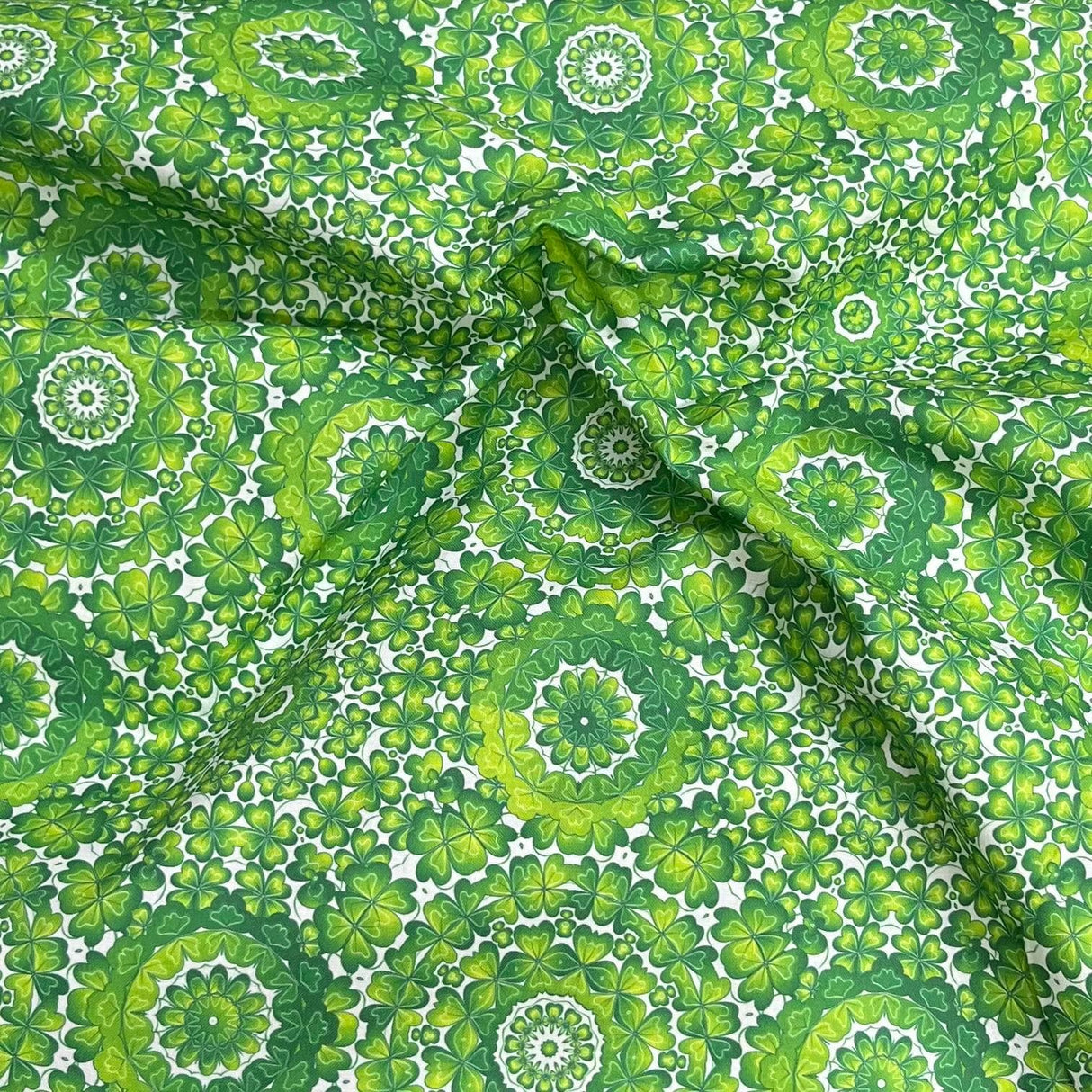 Pound A Metre Per Metre Premium Digital Cotton 45'' Wide (Grass)