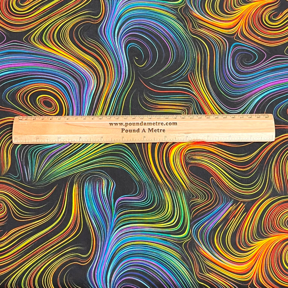 Pound A Metre Per Metre Premium Digital Cotton 45'' Wide (Hollogram)