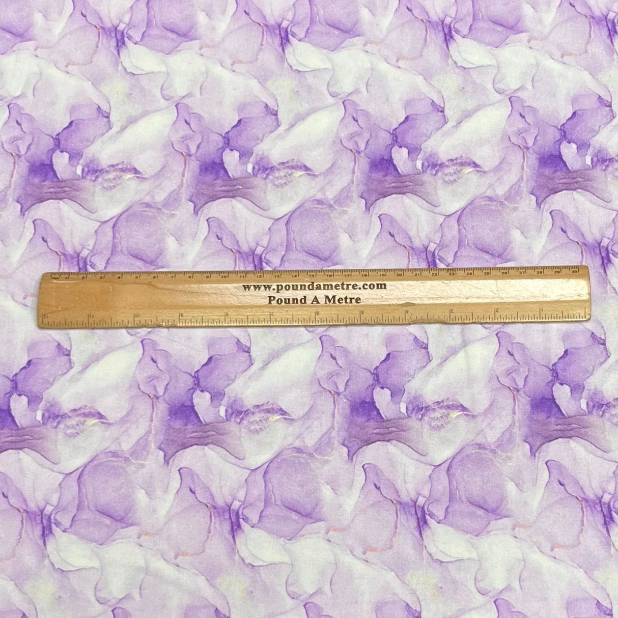 Pound A Metre Per Metre Premium Digital Cotton 45'' Wide (Lilac Marble)
