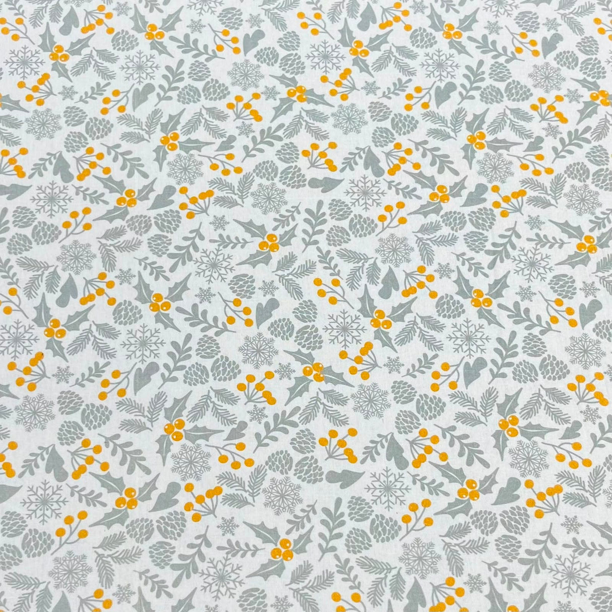 Pound A Metre Per Metre Premium Digital Cotton 45'' Wide (Mistletoe)