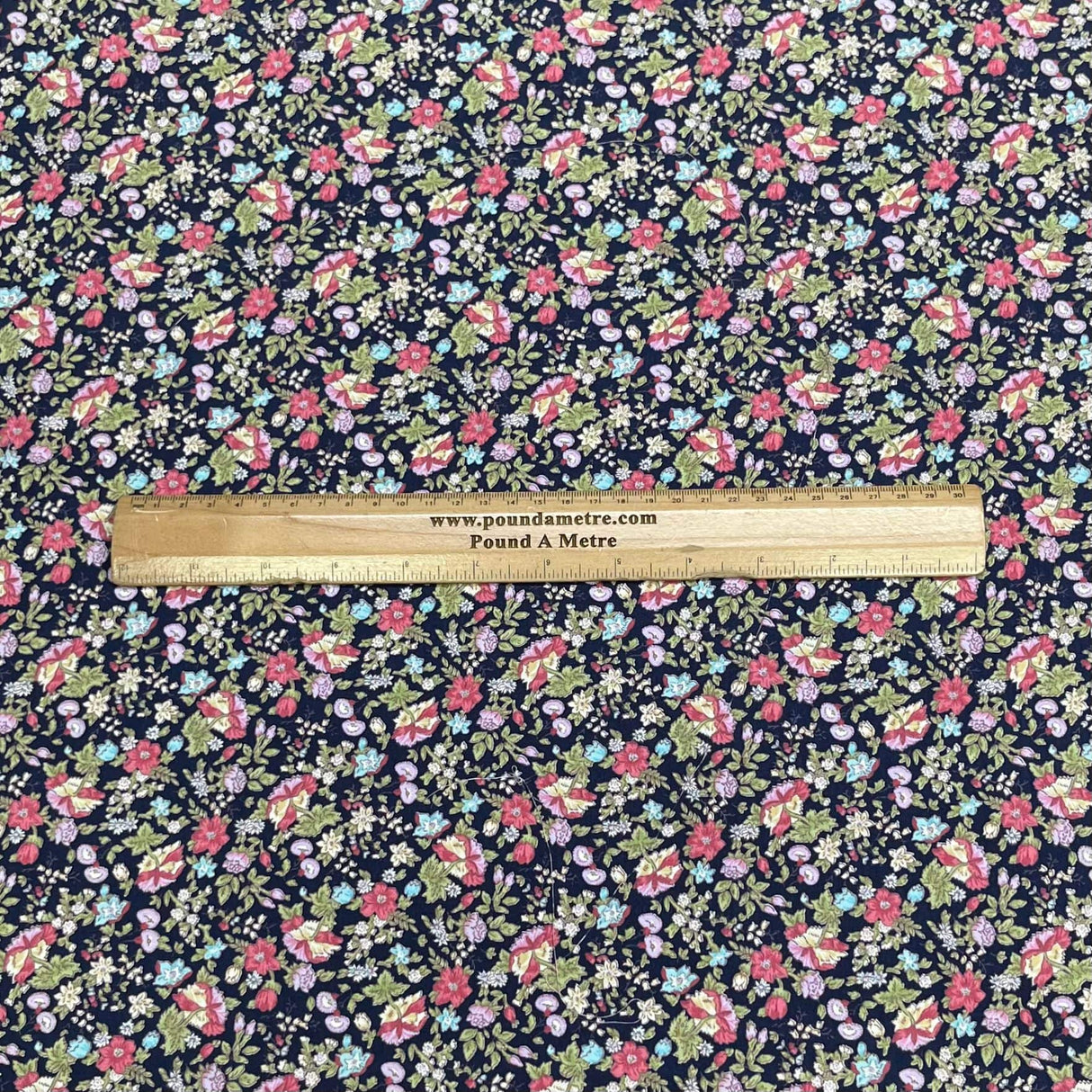 Pound A Metre Per Metre Premium Digital Cotton 45'' Wide (Night Garden)