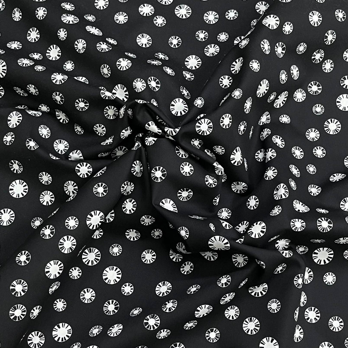 Pound A Metre Per Metre Premium Digital Cotton 45'' Wide (Night Garden)