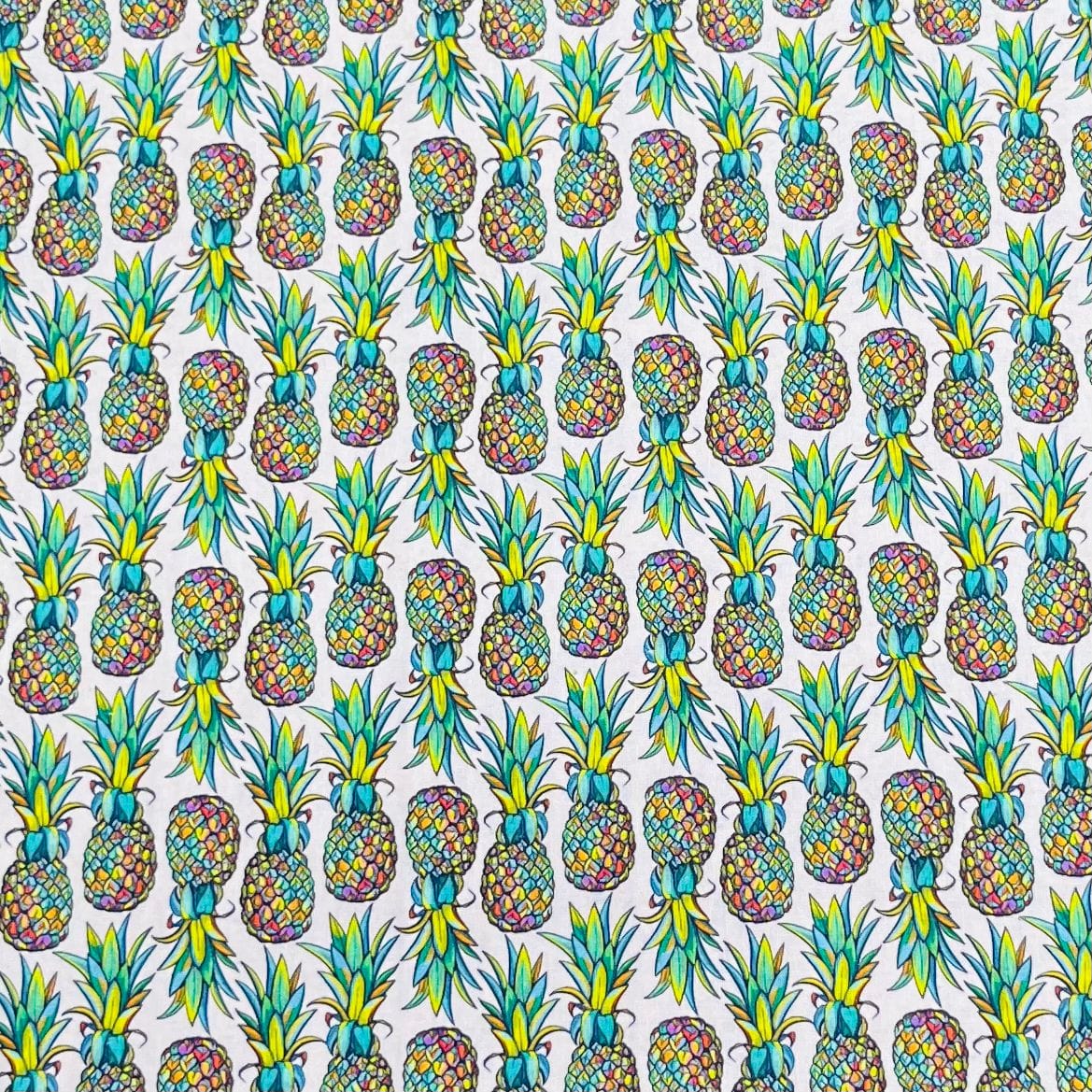 Pound A Metre Per Metre Premium Digital Cotton 45'' Wide (Pineapple)