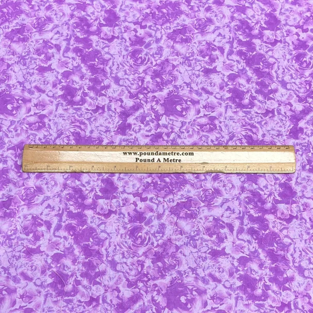 Pound A Metre Per Metre Premium Digital Cotton 45'' Wide (Purple)