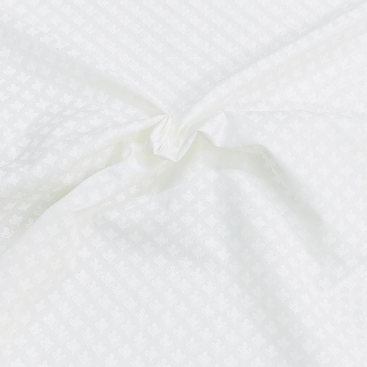 Pound A Metre Per Metre Premium Digital Cotton 45'' Wide (Snow)