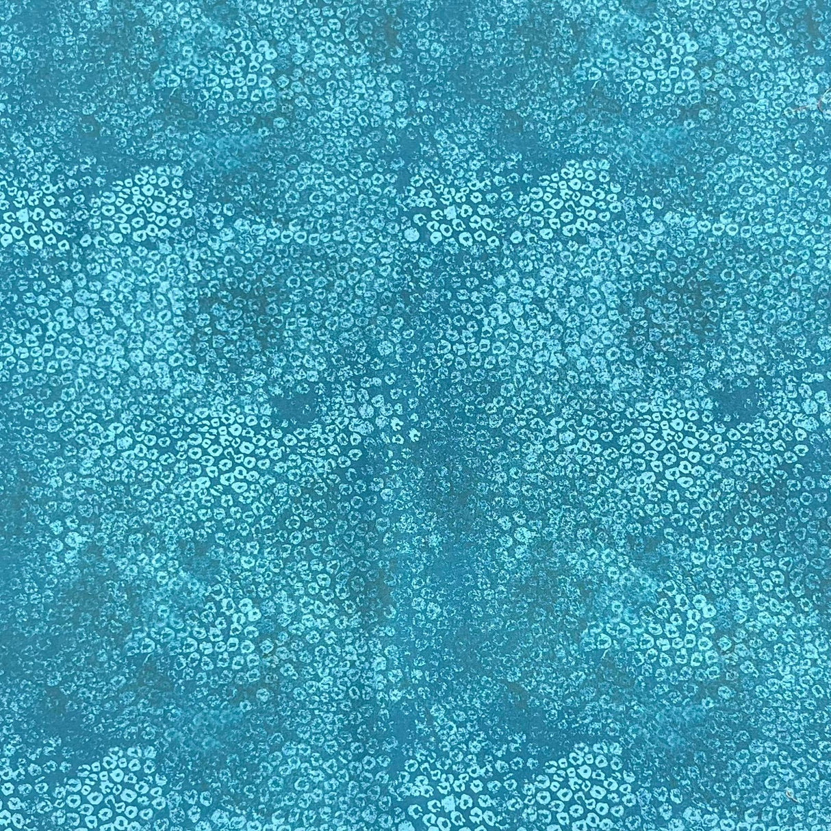Pound A Metre Per Metre Premium Digital Cotton 45'' Wide (Teal)
