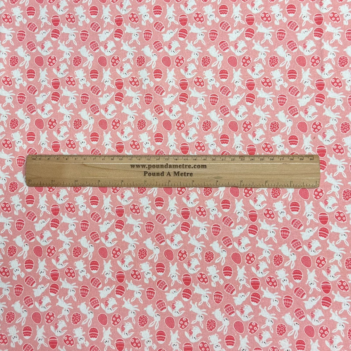 Pound A Metre Per Metre Premium Digital Printed Cotton 45'' Wide (Bunny Cloral)