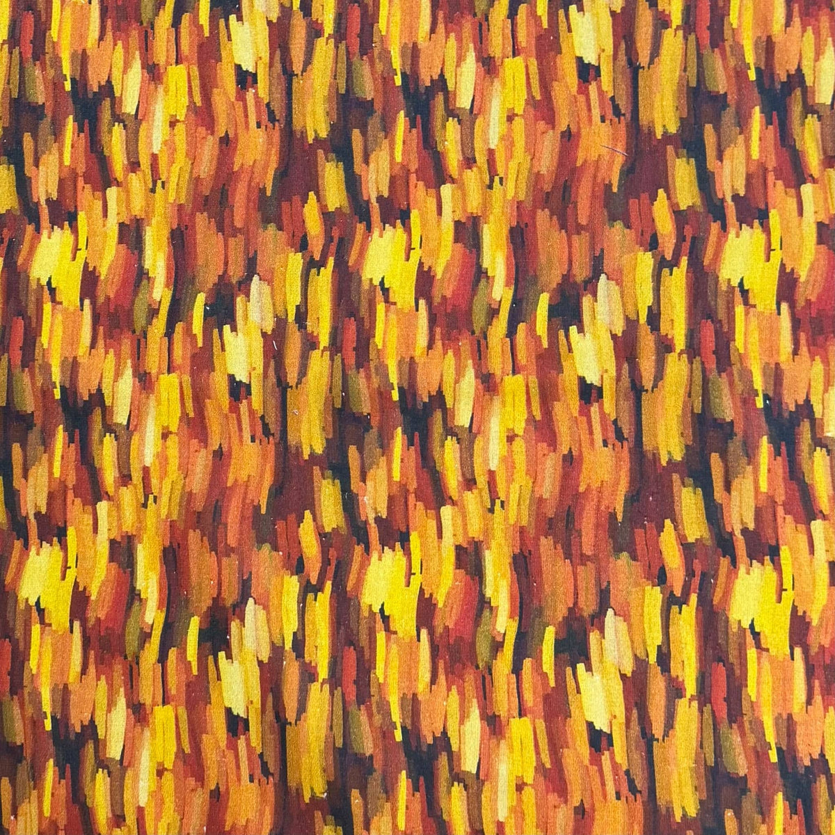Pound A Metre Per Metre Premium Digital Printed Cotton 45'' Wide (Flames)