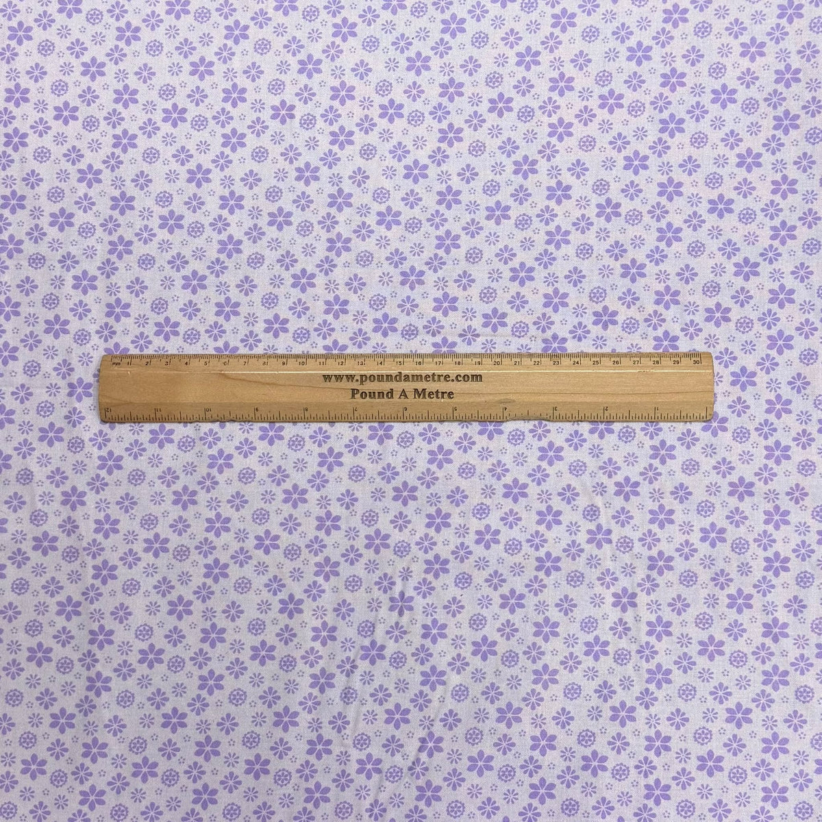 Pound A Metre Per Metre Premium Digital Printed Cotton 45'' Wide (Lilac)