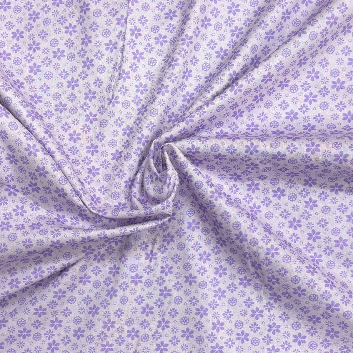 Pound A Metre Per Metre Premium Digital Printed Cotton 45'' Wide (Lilac)