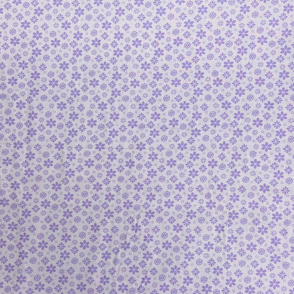 Pound A Metre Per Metre Premium Digital Printed Cotton 45'' Wide (Lilac)