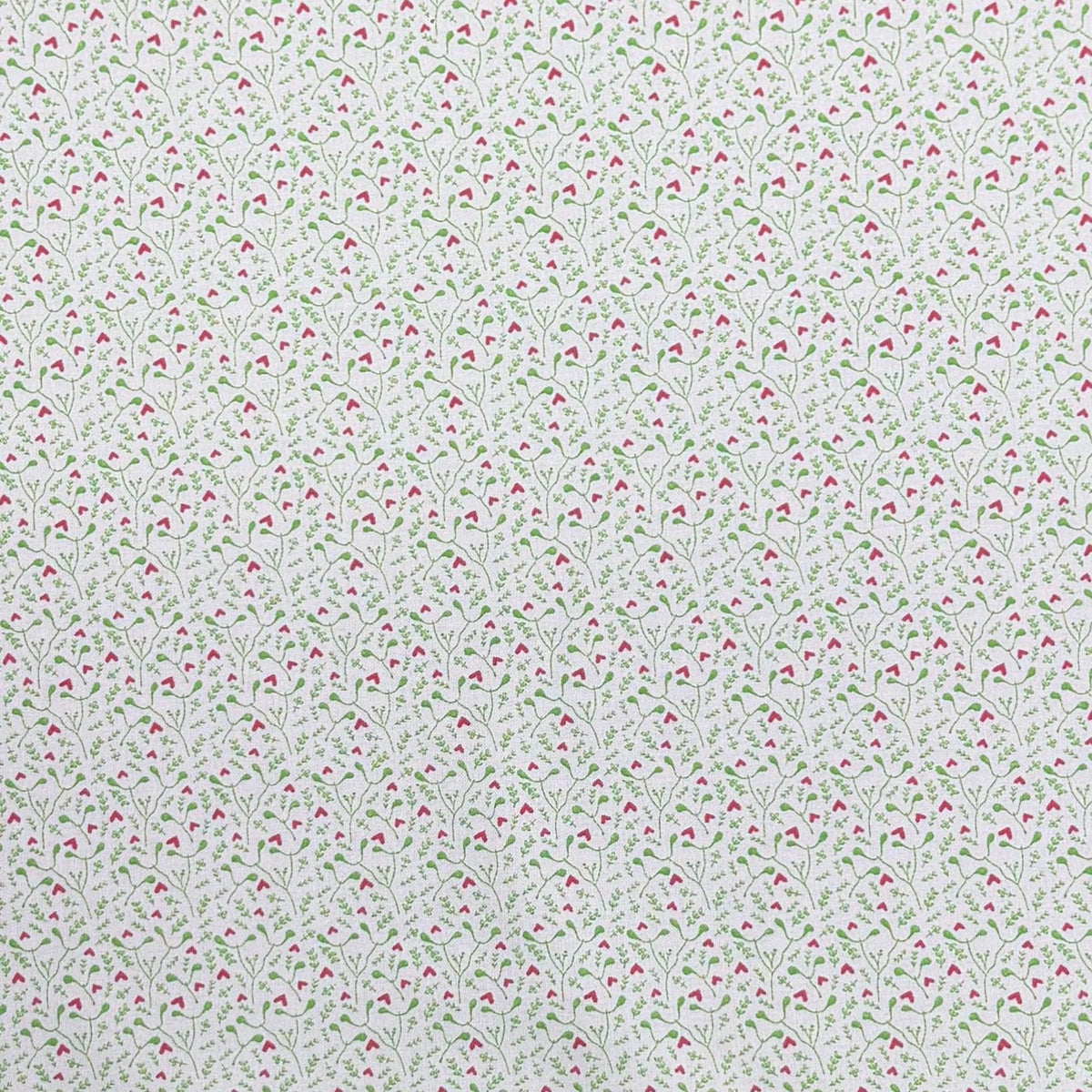 Pound A Metre Per Metre Premium Digital Printed Cotton 45'' Wide (Mint Heart)