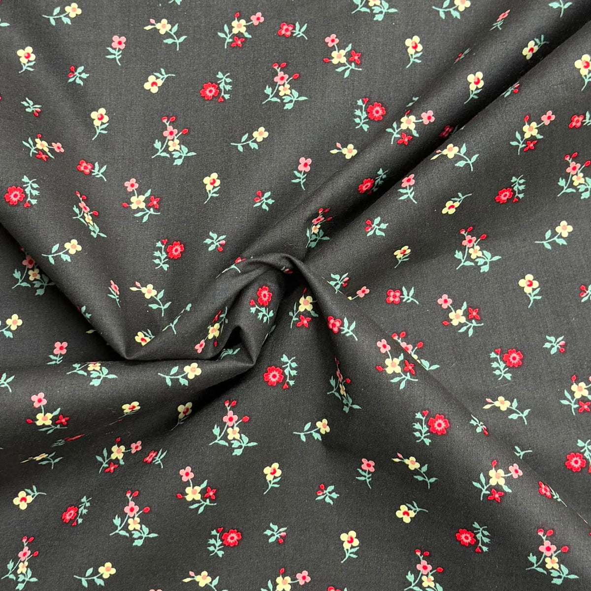 Pound A Metre Per Metre Premium Digital Printed Cotton 45'' Wide (Night Garden)