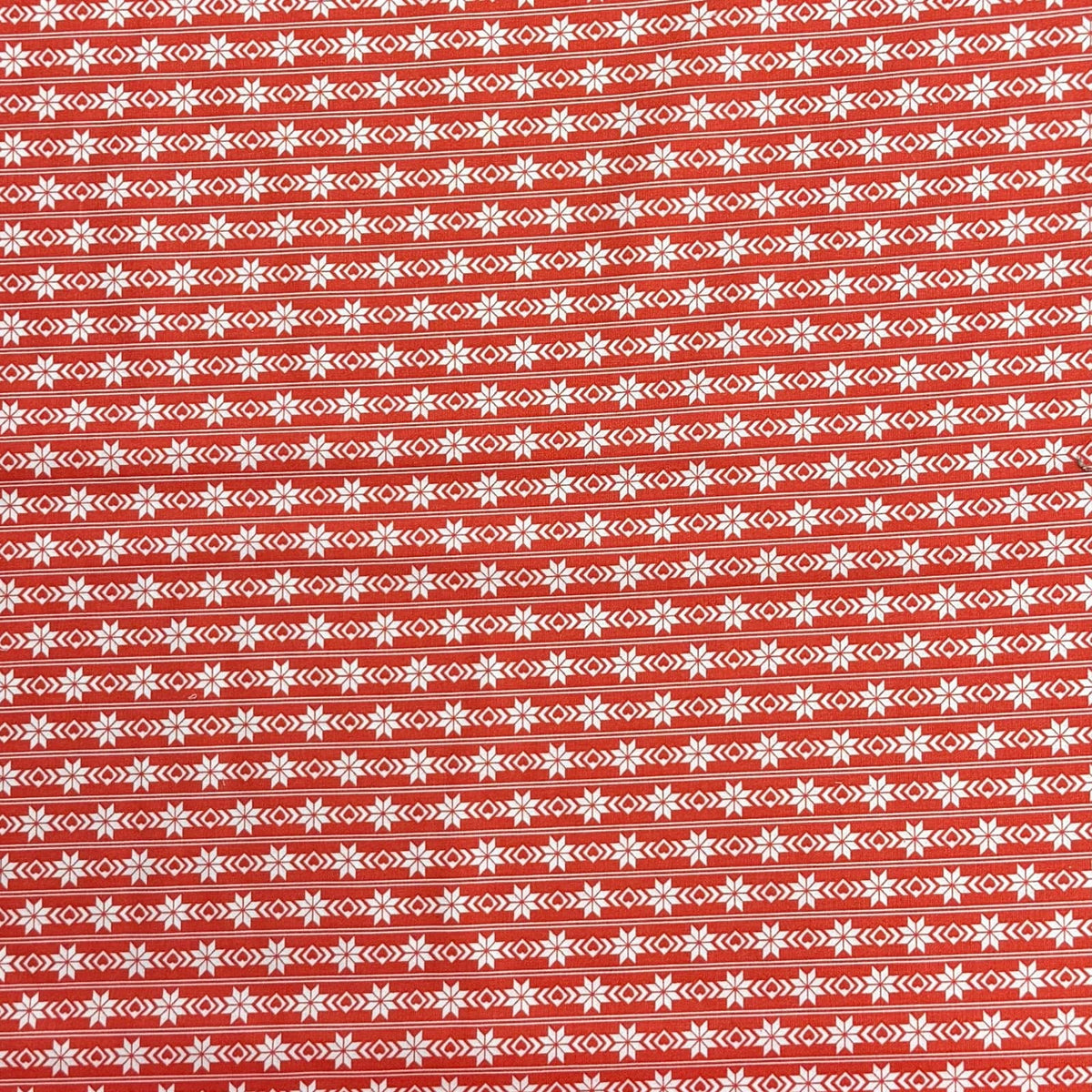 Pound A Metre Per Metre Premium Digital Printed Cotton 45'' Wide (Snow Flake)