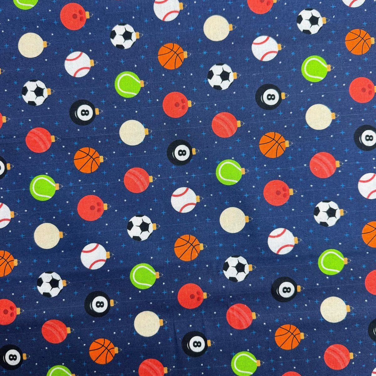 Pound A Metre Per Metre Premium Digital Printed Cotton 45'' Wide (Sports)