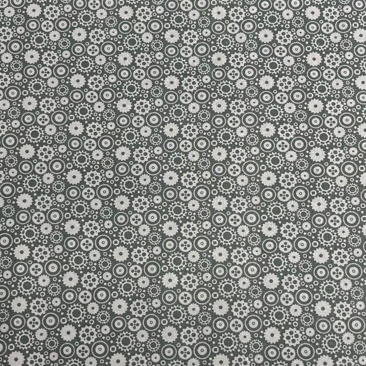 Pound A Metre Per Metre Premium Digital Printed Halloween Cotton 45'' Wide (Cobweb)