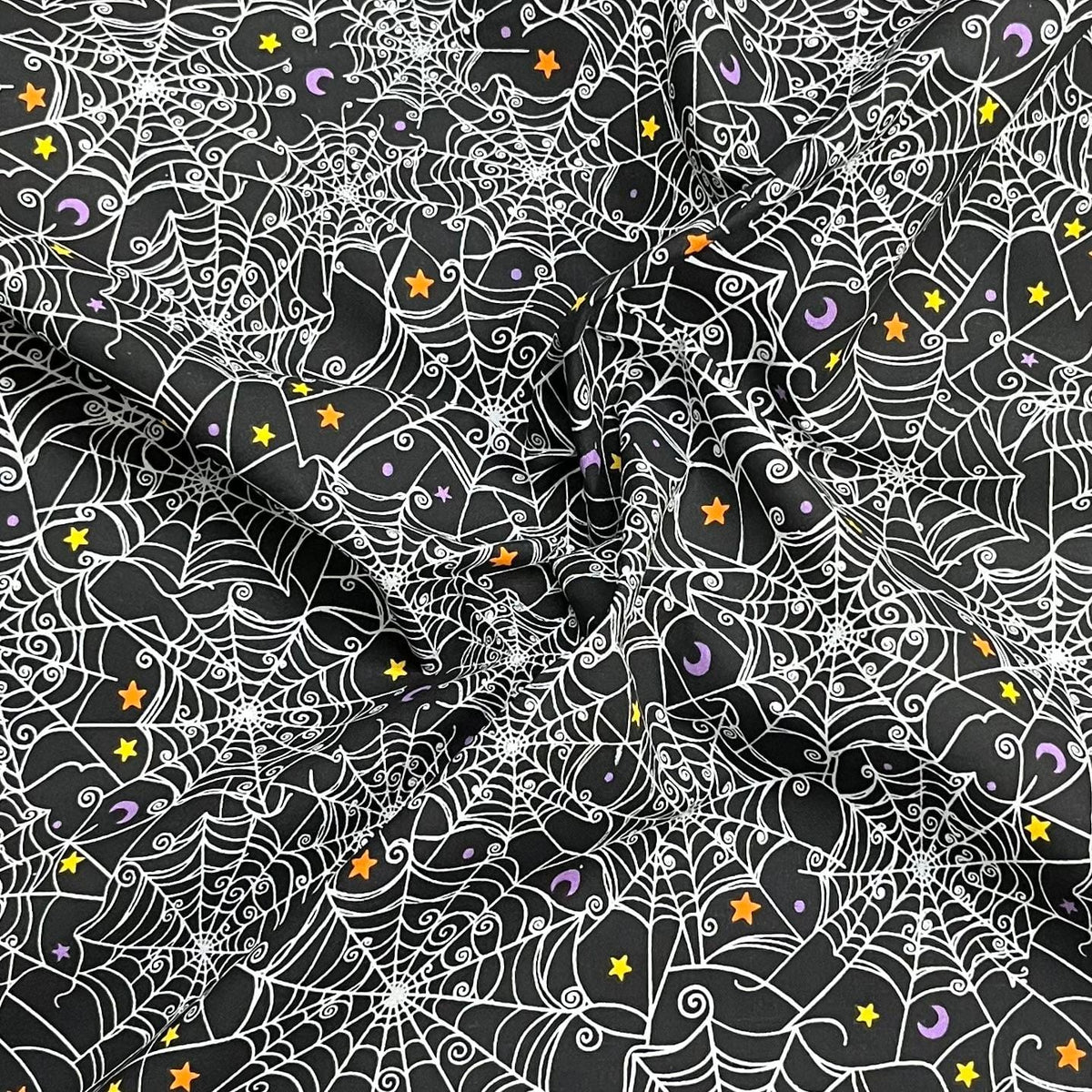 Pound A Metre Per Metre Premium Digital Printed Halloween Cotton 45'' Wide (Web)