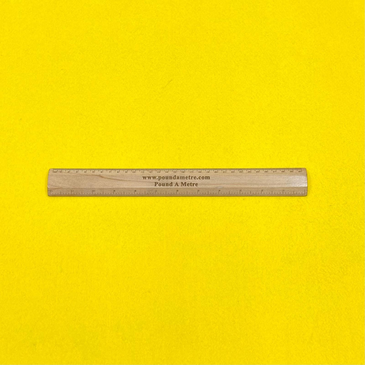 Pound A Metre Per Metre Soft Crafting Felt Fabric 55" Wide (Yellow)