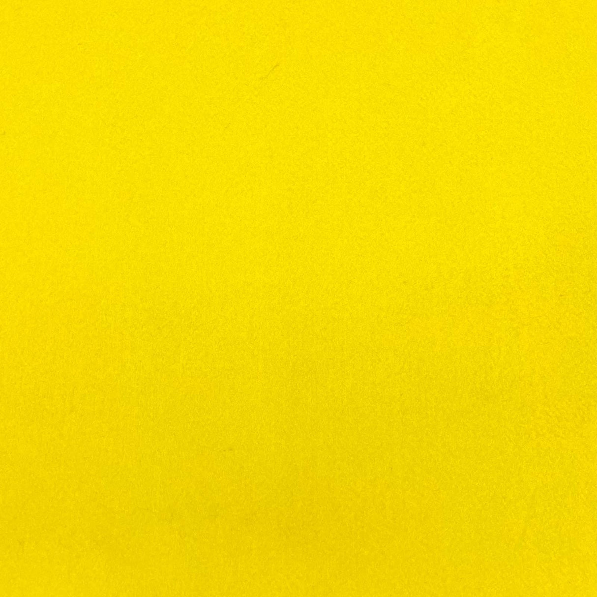 Pound A Metre Per Metre Soft Crafting Felt Fabric 55" Wide (Yellow)