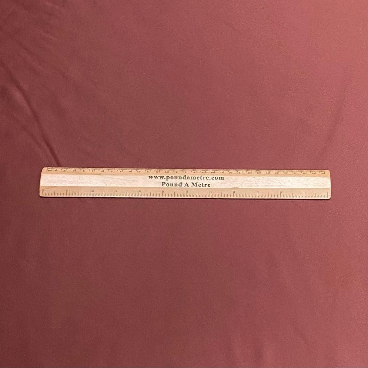 Pound A Metre Per Metres Duchess Satin Fabric – Luxury Bridal & Evening Wear Fabric - 55" Wide (Maroon)