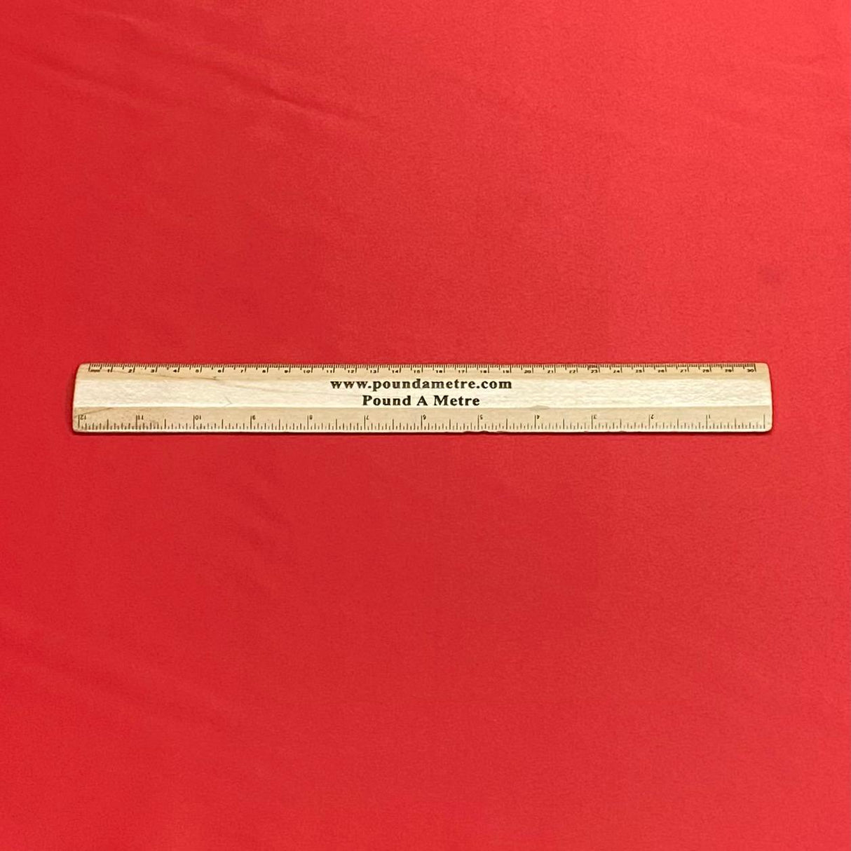 Pound A Metre Per Metres Duchess Satin Fabric – Luxury Bridal & Evening Wear Fabric - 55" Wide (Red)