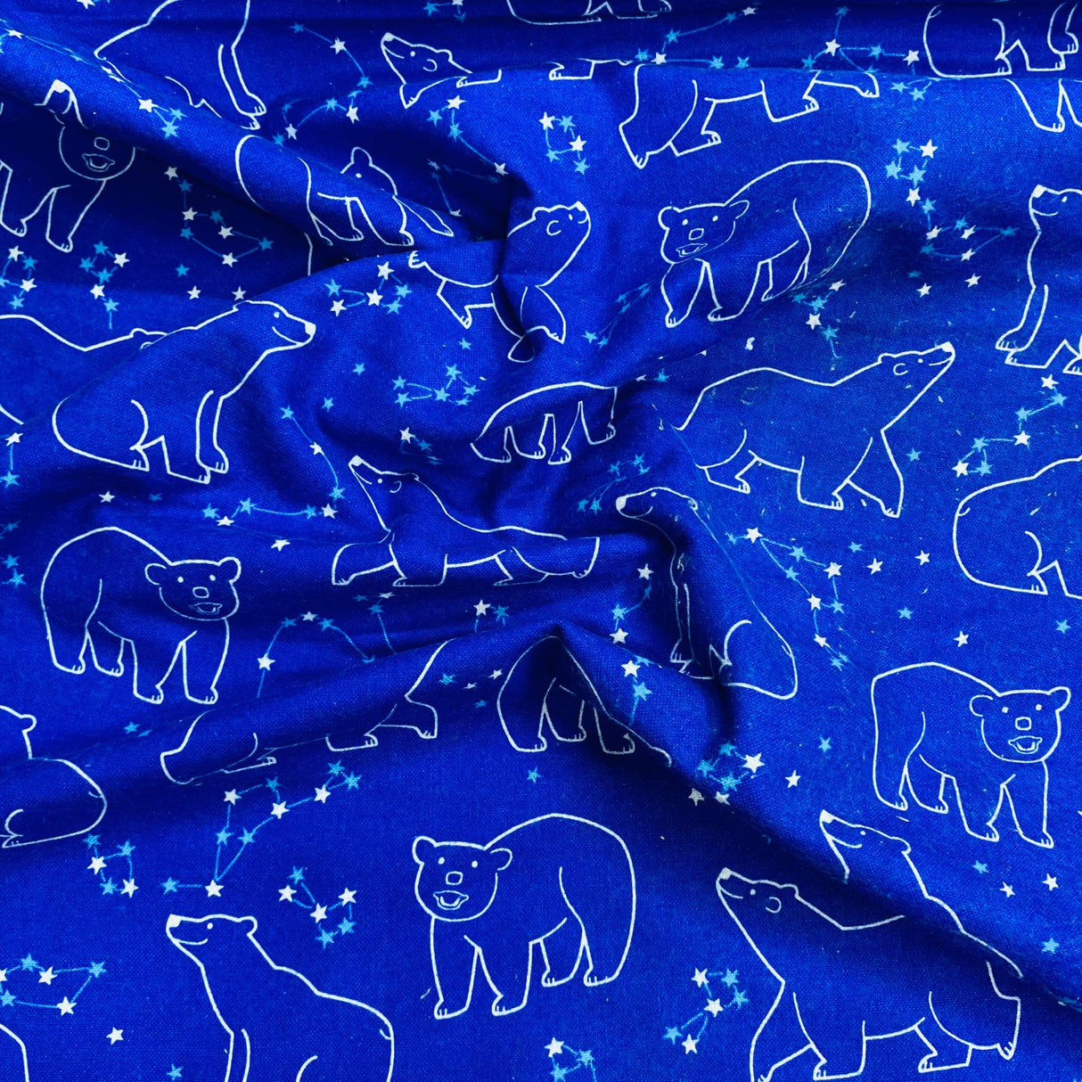 Pound A Metre Per Metre Per Metres High Quality Brushed Cotton - 45" Wide (Bear)