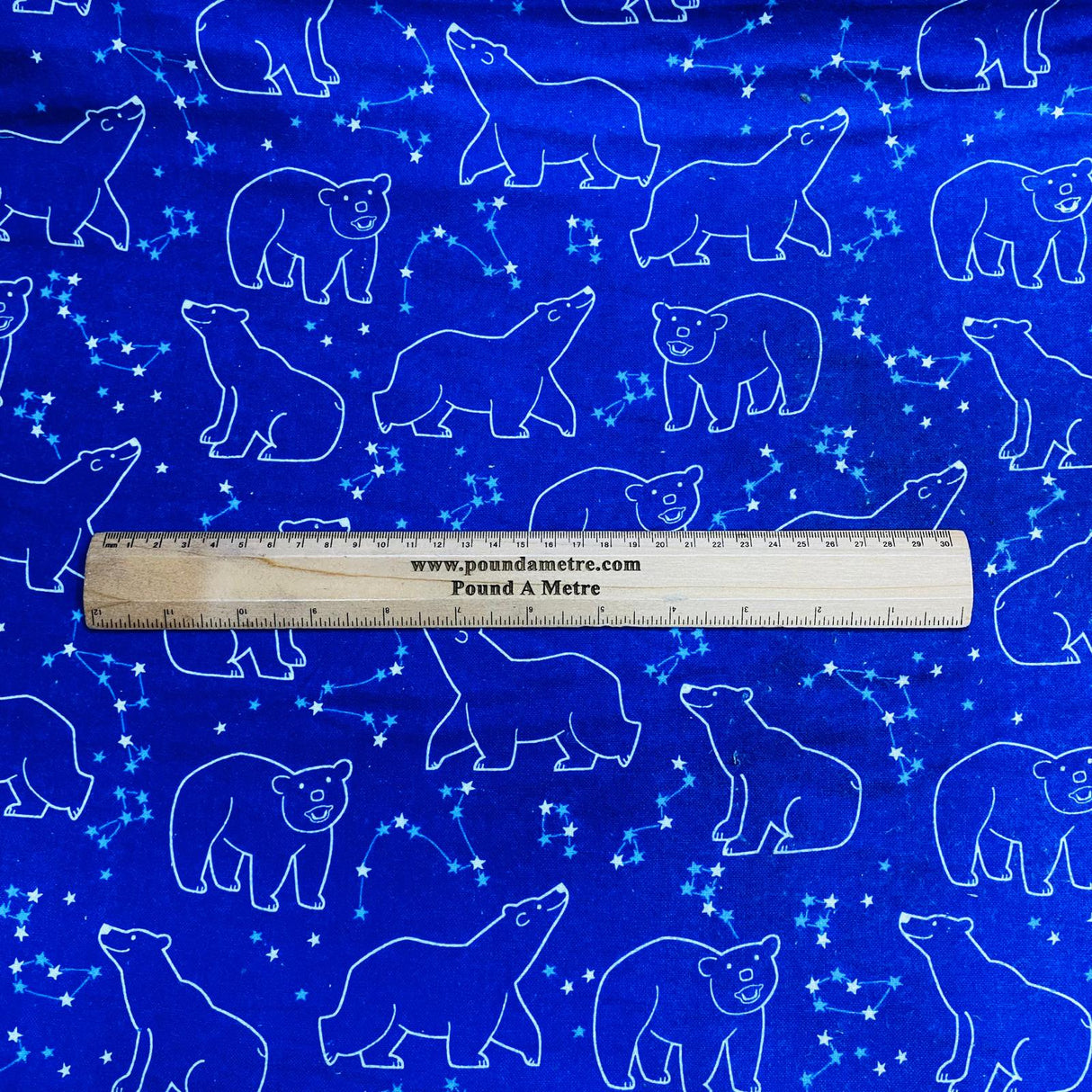 Pound A Metre Per Metre Per Metres High Quality Brushed Cotton - 45" Wide (Bear)