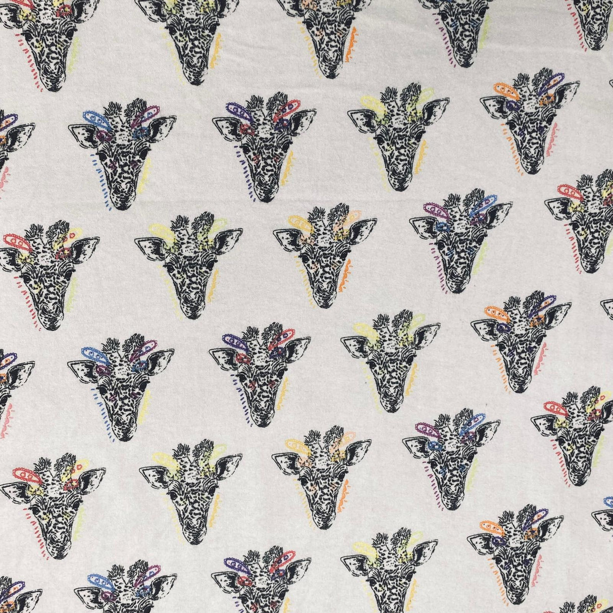 Pound A Metre Per Metres Per Metres High Quality Brushed Cotton - 45" Wide (Funky Zebra)