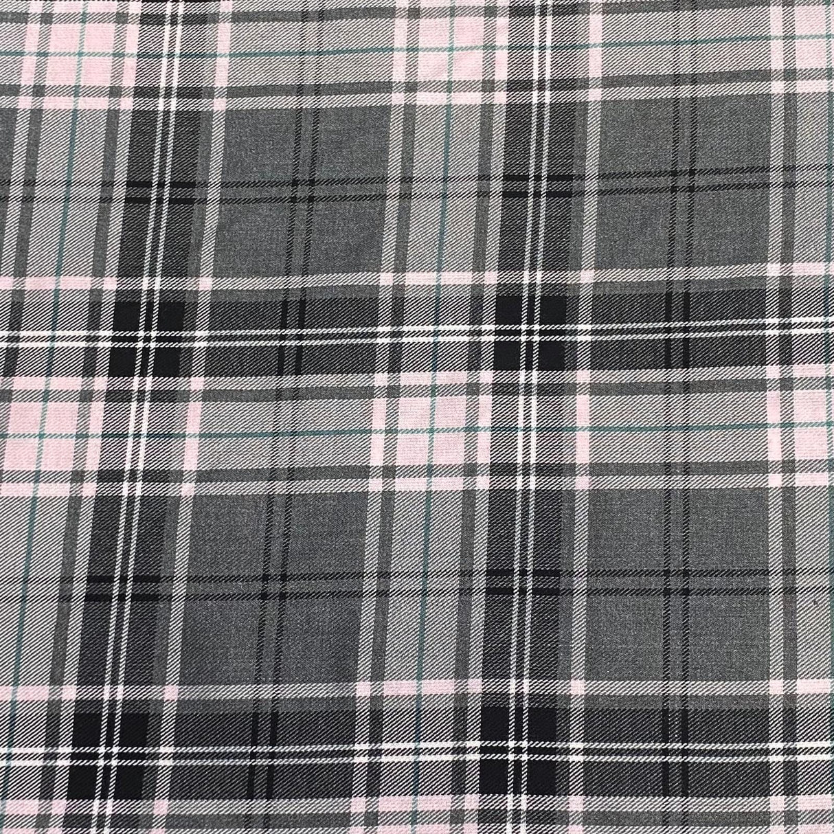 Pound A Metre Per Metre Per Metres Premium Poly-Viscose Tartan 60" Wide (Baby)